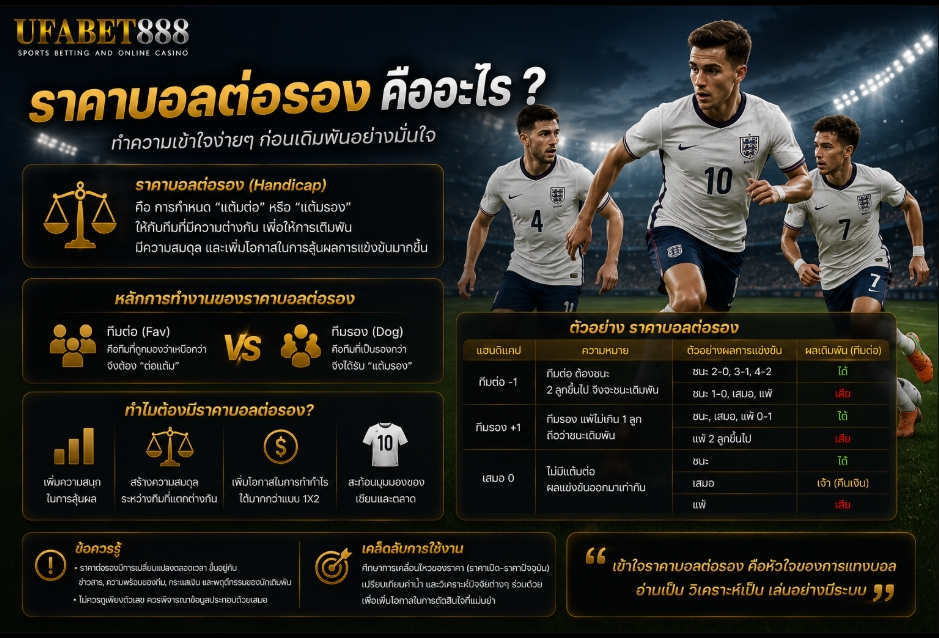 ราคาบอลต่อรอง คืออะไร