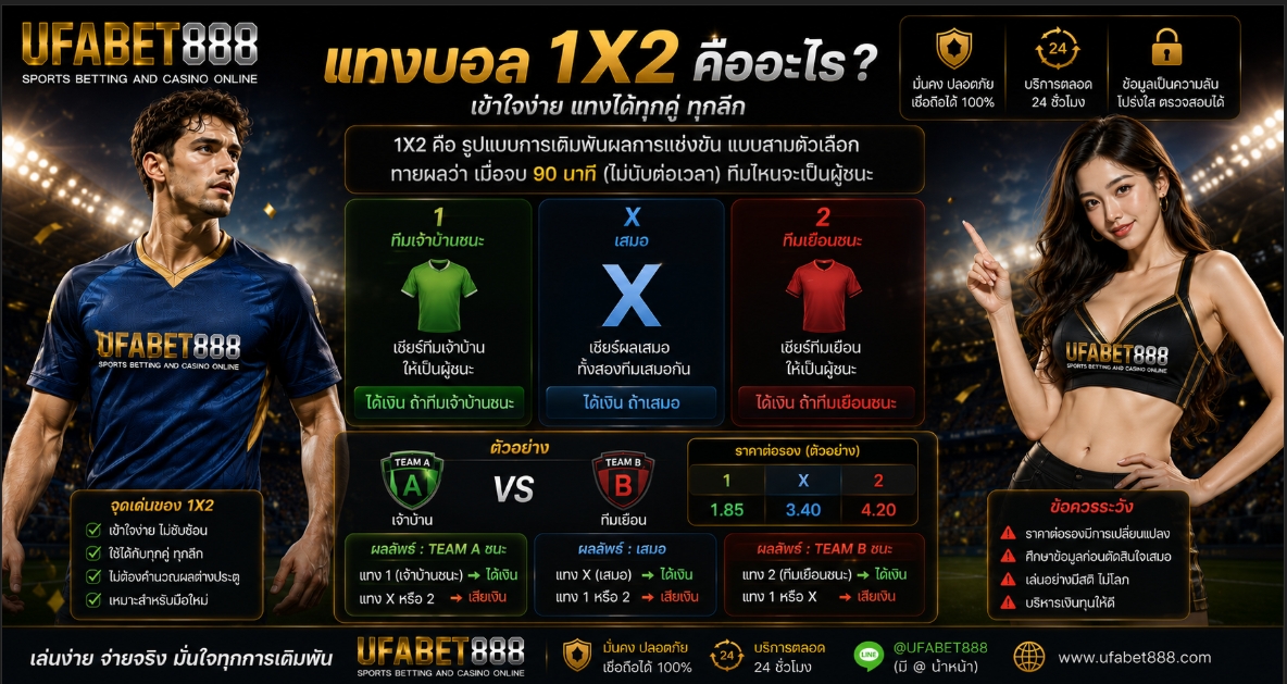 แทงบอล1X2